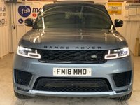 USED 2018 18 LAND ROVER RANGE ROVER SPORT 2.0 P400e 13.1kWh Autobiography Dynamic SUV 5dr Petrol Plug-in Hybrid Auto 4WD Euro 6 (s/s) (404 ps)+FACELIFT+2 KEYS+HISTORY+PANORAMIC SUNROOF+21 INCH ALLOYS 2 KEYS+HISTORY+21" ALLOYS+NAV+PANORAMIC SUNROOF+CLIMATE+PRIVACY+LEATHER HEATED SEATS+BLUETOOTH+CRUISE+PARKING SENSORS+HPI CLEAR