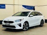 USED 2019 19 KIA CEED 1.6 CRDi 3 Sportswagon 5 Door Diesel DCT Automatic Euro 6 (s/s) (114 bhp) KIA WARRANTY TO JULY 2026^