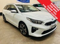 USED 2019 19 KIA CEED 1.6 CRDi 3 Sportswagon 5 Door Diesel DCT Automatic Euro 6 (s/s) (114 bhp) KIA WARRANTY TO JULY 2026^