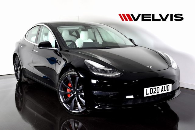 2020 20 Tesla Model 3 (Dual Motor) Performance Saloon 4dr Electric Auto 4WDE (Performance Upgrade) (449 bhp)