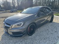 USED 2013 63 MERCEDES-BENZ A-CLASS 2.0 A45 AMG Hatchback 5dr Petrol SpdS DCT 4MATIC Euro 6 (s/s) (360 ps) &pound;13000 FACTORY OPTIONS AERO PK