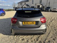 USED 2013 63 MERCEDES-BENZ A-CLASS 2.0 A45 AMG Hatchback 5dr Petrol SpdS DCT 4MATIC Euro 6 (s/s) (360 ps) &pound;13000 FACTORY OPTIONS AERO PK