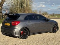 USED 2013 63 MERCEDES-BENZ A-CLASS 2.0 A45 AMG Hatchback 5dr Petrol SpdS DCT 4MATIC Euro 6 (s/s) (360 ps) &pound;13000 FACTORY OPTIONS AERO PK