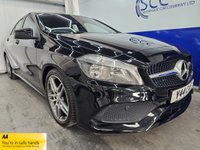 USED 2016 Y MERCEDES-BENZ A-CLASS 2.1 A200d AMG Line Hatchback 5dr Diesel 7G-DCT Euro 6 (s/s) (136 ps) Reversing Camera, Satellite Navigation, Cruise Control