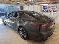 USED 2018 18 KIA STINGER 2.0 T-GDi GT-Line S Gran Turismo 5dr Petrol Auto Euro 6 (s/s) (244 bhp)+1 FORMER KEEPER+2 KEYS+FSH 11 STAMPS+PANORAMIC SUNROOF+LEATHER SEATS+MEDIA+APPS 2 KEYS+FSH 11 STAMPS+CLIMATE+1 FORMER KEEPER+PANORAMIC SUNROOF+FULL LEATHER SEATS+18" ALLOYS+BLUETOOTH+MEDIA+NAV+CRUISE+PARKING SENSORS+HEATED FRONT SEATS+REVERSE CAMERA+HPI CLEAR