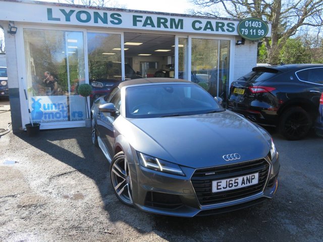 2015 65 Audi TT 2.0 TFSI S line Roadster 2dr Petrol S Tronic quattro Euro 6 (s/s) (230 ps) Convertible Automatic