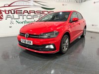 USED 2018 68 VOLKSWAGEN POLO 1.0 TSI GPF R-Line Hatchback 5dr Petrol Manual Euro 6 (s/s) (95 ps) Euro 6, 2 keys, FSH, apple car play