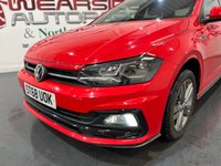 USED 2018 68 VOLKSWAGEN POLO 1.0 TSI GPF R-Line Hatchback 5dr Petrol Manual Euro 6 (s/s) (95 ps) Euro 6, 2 keys, FSH, apple car play