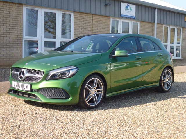 2016 16 Mercedes-Benz A-Class 1.6 A180 AMG Line (Premium Plus) Hatchback 5dr Petrol 7G-DCT Euro 6 (s/s) (122 ps)
