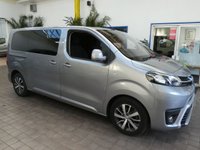 USED 2020 70 TOYOTA PROACE VERSO 2.0D Family Medium MPV 5dr Diesel Auto MWB Euro 6 (s/s) (8 Seat) (180 ps) 8 SEATS SAT NAV BLUETOOTH PARKING SENSORS 2 OWNERS TOYOTA WARRANTY TILL SEPT 2030