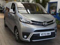 USED 2020 70 TOYOTA PROACE VERSO 2.0D Family Medium MPV 5dr Diesel Auto MWB Euro 6 (s/s) (8 Seat) (180 ps) 8 SEATS SAT NAV BLUETOOTH PARKING SENSORS 2 OWNERS TOYOTA WARRANTY TILL SEPT 2030