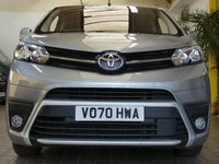 USED 2020 70 TOYOTA PROACE VERSO 2.0D Family Medium MPV 5dr Diesel Auto MWB Euro 6 (s/s) (8 Seat) (180 ps) 8 SEATS SAT NAV BLUETOOTH PARKING SENSORS 2 OWNERS TOYOTA WARRANTY TILL SEPT 2030