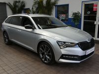 USED 2020 70 SKODA SUPERB 1.5 TSI ACT SportLine Plus Estate 5dr Petrol DSG Euro 6 (s/s) (150 ps) SAT NAV HEATED PART LEATHER CRUISE CONTROL PARKING SENSORS 2 OWNERS EXCELLENT SERVICE HISTORY WARRANTY