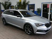 USED 2020 70 SKODA SUPERB 1.5 TSI ACT SportLine Plus Estate 5dr Petrol DSG Euro 6 (s/s) (150 ps) SAT NAV HEATED PART LEATHER CRUISE CONTROL PARKING SENSORS 2 OWNERS EXCELLENT SERVICE HISTORY WARRANTY