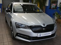 USED 2020 70 SKODA SUPERB 1.5 TSI ACT SportLine Plus Estate 5dr Petrol DSG Euro 6 (s/s) (150 ps) SAT NAV HEATED PART LEATHER CRUISE CONTROL PARKING SENSORS 2 OWNERS EXCELLENT SERVICE HISTORY WARRANTY
