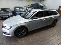USED 2020 70 SKODA SUPERB 1.5 TSI ACT SportLine Plus Estate 5dr Petrol DSG Euro 6 (s/s) (150 ps) SAT NAV HEATED PART LEATHER CRUISE CONTROL PARKING SENSORS 2 OWNERS EXCELLENT SERVICE HISTORY WARRANTY