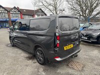 USED 2025 25 FORD TRANSIT CUSTOM 2.0 320 EcoBlue Limited Crew Van Double Cab 5dr Diesel Auto L2 H1 Euro 6 (s/s) (170 ps) Combi Van