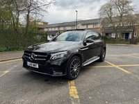 USED 2019 19 MERCEDES-BENZ GLC 2.1 GLC220d AMG Night Edition SUV 5dr Diesel G-Tronic+ 4MATIC Euro 6 (s/s) (170 ps) Reverse Camera, Panoramic Sunroof