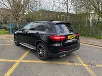 USED 2019 19 MERCEDES-BENZ GLC 2.1 GLC220d AMG Night Edition SUV 5dr Diesel G-Tronic+ 4MATIC Euro 6 (s/s) (170 ps) Reverse Camera, Panoramic Sunroof