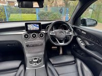 USED 2019 19 MERCEDES-BENZ GLC 2.1 GLC220d AMG Night Edition SUV 5dr Diesel G-Tronic+ 4MATIC Euro 6 (s/s) (170 ps) Reverse Camera, Panoramic Sunroof