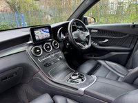 USED 2019 19 MERCEDES-BENZ GLC 2.1 GLC220d AMG Night Edition SUV 5dr Diesel G-Tronic+ 4MATIC Euro 6 (s/s) (170 ps) Reverse Camera, Panoramic Sunroof