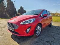 USED 2018 68 FORD FIESTA 1.0T EcoBoost GPF Titanium Hatchback 5dr Petrol Manual Euro 6 (s/s) (100 ps) 