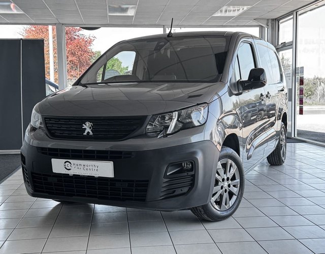 2021 71 Peugeot Partner 1.5 BlueHDi 950 Asphalt Premium Long Panel Van 6dr Diesel EAT8 LWB AUTO Euro 6 (s/s) (130 bhp)