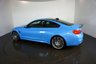 USED 2018 68 BMW M4 3.0 BiTurbo GPF Competition Coupe 2dr Petrol DCT Euro 6 (s/s) (450 ps)-Fantastic Low Mileage Example Finished In Yas Marina Blue-Heated Black Merino Leather Upholstery-Privacy Glass-Dual Climate Control-Cruise Control-Mfsw-Dab Radio-Bluetooth-Satnav-Auto Headlights-Harman Kardon-Standard M4 With Original Paint. 
