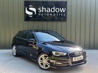 USED 2016 16 AUDI A3 1.4 TFSI CoD S line Sportback 5dr Petrol Manual Euro 6 (s/s) (Nav) (150 ps) 2 OWNERS + FSH + CAMBELT