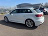USED 2017 17 AUDI A3 1.6 TDI S LINE SPORTBACK  