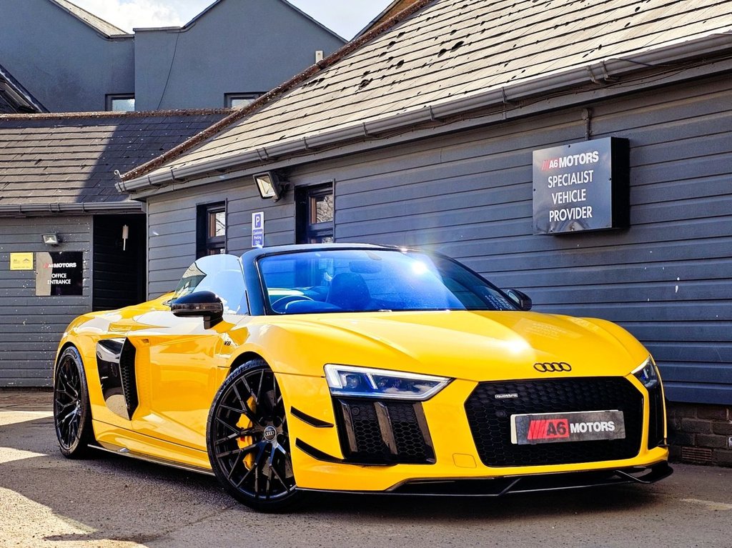 Audi R8 5.2 Fsi V10 Spyder 2dr Petrol S Tronic Quattro Euro 6 (s/S