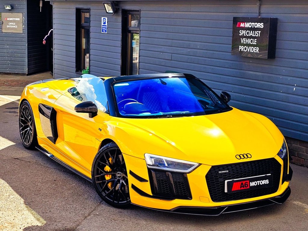 Audi R8 5.2 Fsi V10 Spyder 2dr Petrol S Tronic Quattro Euro 6 (s/S