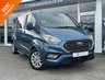USED 2020 70 FORD TOURNEO CUSTOM 2.0 320 EcoBlue Titanium Minibus 9 SEATS Double Cab 5dr Diesel Manual L2 Euro 6 (s/s) (130 ps) NO VAT  ONLY COVERED 16K - 9 SEATS + REAR CLIMATE