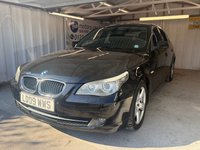 USED 2009 09 BMW 5 SERIES 2.0 520d SE Business Edition Saloon 4dr Diesel Manual Euro 4 (177 ps)+2 KEYS+LEATHER+MEDIA+BLUETOOTH+HISTORY+ 2 KEYS+HISTORY+ALLOYS+CRUISE+FULL LEATHER SEATS+BLUETOOTH+NAV+AIRCON+HPI CLEAR