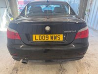 USED 2009 09 BMW 5 SERIES 2.0 520d SE Business Edition Saloon 4dr Diesel Manual Euro 4 (177 ps)+2 KEYS+LEATHER+MEDIA+BLUETOOTH+HISTORY+ 2 KEYS+HISTORY+ALLOYS+CRUISE+FULL LEATHER SEATS+BLUETOOTH+NAV+AIRCON+HPI CLEAR