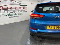 USED 2016 16 HYUNDAI TUCSON 1.7 CRDi Blue Drive SE Nav SUV 5dr Diesel Manual Euro 6 (s/s) (116 ps) Euro 6, 2 keys, heated seats, NAV