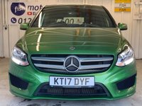 USED 2017 17 MERCEDES-BENZ B-CLASS 1.5 B180d AMG Line (Executive) MPV 5dr Diesel 7G-DCT Euro 6 (s/s) (109 ps)+2 KEYS+FSH+MEDIA+NAVIGATION+PARK SENSORS+HALF LEATHER SEATS+ 2 KEYS+FSH+HALF LEATHER SEATS+PARKING SENSORS+18" ALLOYS+CLIMATE+CRUISE+MEDIA+NAVIGATION HDD+REVERSE CAM+HPI CLEAR