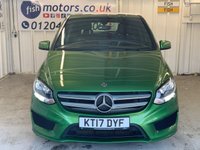 USED 2017 17 MERCEDES-BENZ B-CLASS 1.5 B180d AMG Line (Executive) MPV 5dr Diesel 7G-DCT Euro 6 (s/s) (109 ps)+2 KEYS+FSH+MEDIA+NAVIGATION+PARK SENSORS+HALF LEATHER SEATS+ 2 KEYS+FSH+HALF LEATHER SEATS+PARKING SENSORS+18" ALLOYS+CLIMATE+CRUISE+MEDIA+NAVIGATION HDD+REVERSE CAM+HPI CLEAR