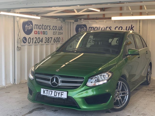 View our Mercedes-Benz B-Class 1.5 B180d AMG Line (Executive) MPV 5dr Diesel 7G-DCT Euro 6 (s/s) (109 ps)+2 KEYS+FSH+MEDIA+NAVIGATION+PARK SENSORS+HALF LEATHER SEATS+