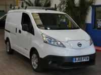 USED 2018 68 NISSAN e-NV200 40kWh Acenta Panel Van 5dr Electric Auto SWB (Quick Charge) (109 ps) AIR CON BLUETOOTH REAR VIEW CAMERA ROOF RACK 1 OWNER EXCELLENT SERVICE HISTORY WARRANTY