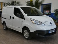 USED 2018 68 NISSAN e-NV200 40kWh Acenta Panel Van 5dr Electric Auto SWB (Quick Charge) (109 ps) AIR CON BLUETOOTH REAR VIEW CAMERA ROOF RACK 1 OWNER EXCELLENT SERVICE HISTORY WARRANTY