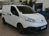 USED 2019 19 NISSAN e-NV200 40kWh Acenta Panel Van 5dr Electric Auto SWB (Quick Charge) (109 ps) AIR CON CRUISE CONTROL REAR VIEW CAMERA GENUINE LOW MILEAGE 1 OWNER EXCELLENT SERVICE HISTORY WARRANTY