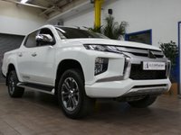 USED 2019 69 MITSUBISHI L200 2.2 DI-D DC Warrior Pickup Double Cab 4dr Diesel Auto 4WD Euro 6 (s/s) (150 ps) 4WD APP SAT NAV LEATHER REAR VIEW CAMERA 1 OWNER SERVICE HISTORY WARRANTY