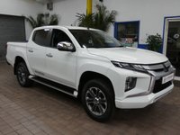 USED 2019 69 MITSUBISHI L200 2.2 DI-D DC Warrior Pickup Double Cab 4dr Diesel Auto 4WD Euro 6 (s/s) (150 ps) 4WD APP SAT NAV LEATHER REAR VIEW CAMERA 1 OWNER SERVICE HISTORY WARRANTY