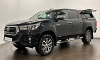 USED 2018 68 TOYOTA HI-LUX 2.4 D-4D Invincible X Pickup Double Cab 4dr Diesel Auto 4WD Euro 6 (TSS, 3.5t) (150 ps) Hardback Fitted