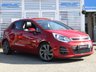 USED 2017 17 KIA RIO 1.4 EcoDynamics 4 Hatchback 5dr Petrol Manual Euro 6 (s/s) (107 bhp) EMC is proud to offer this stunning Blaze Red Kia Rio has a lot going for it. It has great looks, Comfortable and Economical to drive. Ideal for the small family or 1st time driver. Features include, Full heated leather, heated steering wheel, sunroof, rear camera, Air Con, DAB Radio, B/Tooth, Alloys, Tinted Windows, Rear park sensors and much more. comes with 2 keys & serviced at the following miles, 7510 miles, 12740 miles, 22378 miles, 28758 miles, 34895 miles, 42877 miles, 49628 miles, & on