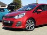 USED 2017 17 KIA RIO 1.4 EcoDynamics 4 Hatchback 5dr Petrol Manual Euro 6 (s/s) (107 bhp) EMC is proud to offer this stunning Blaze Red Kia Rio has a lot going for it. It has great looks, Comfortable and Economical to drive. Ideal for the small family or 1st time driver. Features include, Full heated leather, heated steering wheel, sunroof, rear camera, Air Con, DAB Radio, B/Tooth, Alloys, Tinted Windows, Rear park sensors and much more. comes with 2 keys & serviced at the following miles, 7510 miles, 12740 miles, 22378 miles, 28758 miles, 34895 miles, 42877 miles, 49628 miles, & on