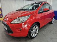 USED 2015 15 FORD KA 1.2 Zetec Hatchback 3dr Petrol Manual Euro 5 (s/s) (69 ps) &pound;35 Tax, Air Conditioning, Insurance Group 3