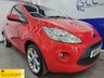 USED 2015 15 FORD KA 1.2 Zetec Hatchback 3dr Petrol Manual Euro 5 (s/s) (69 ps) &pound;35 Tax, Air Conditioning, Insurance Group 3