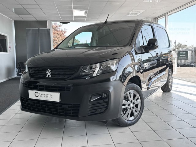 2022 22 Peugeot Partner 1.5 BlueHDi 1000 Asphalt Premium Standard Panel Van 5dr Diesel Manual SWB Euro 6 (100 bhp)
